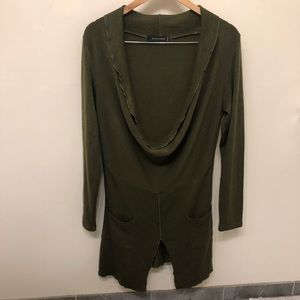 Olive green tunic